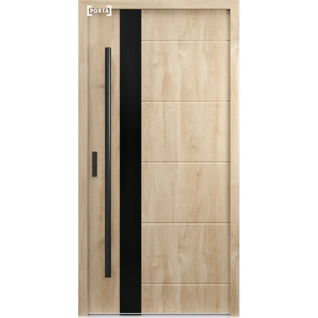 Drzwi Zewnętrzne Model P.1, Drzwi zewnętrzne, Porta THERMO Panel Glass, PORTA