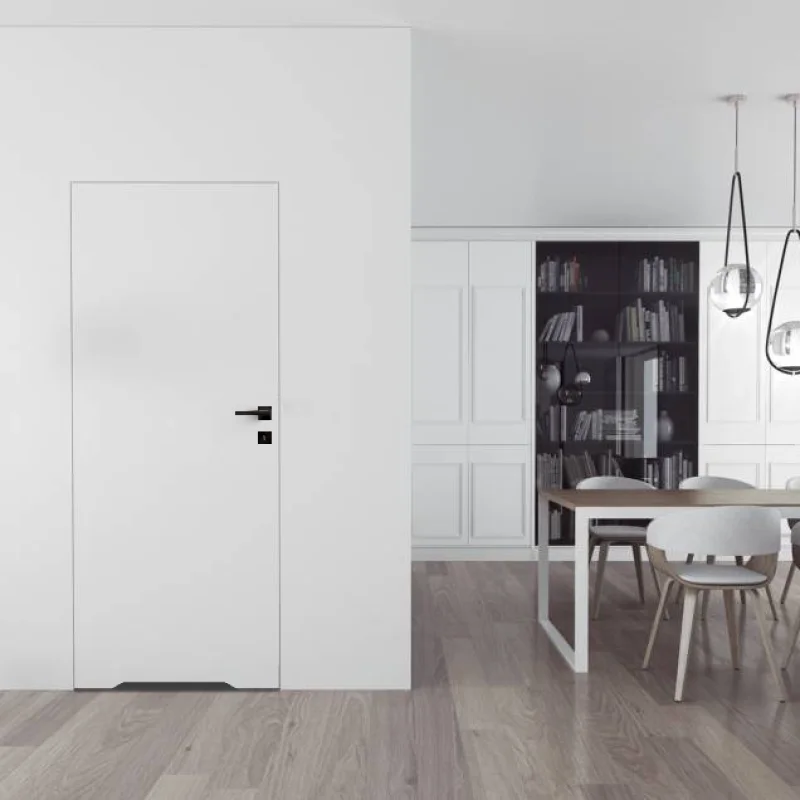 Zestaw Drzwi ukryte + Ościeżnica Sara Eco 2 WC bezprzylgow