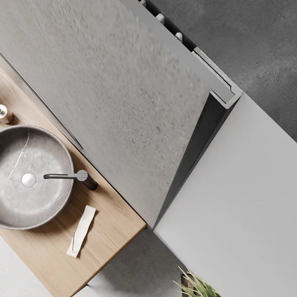 Profil zakończeniowy Modee  BLACK MATT A4 2800mm, 5905167882696, Profil zakończeniowy, Modee Akcesoria do paneli ściennych, Modee