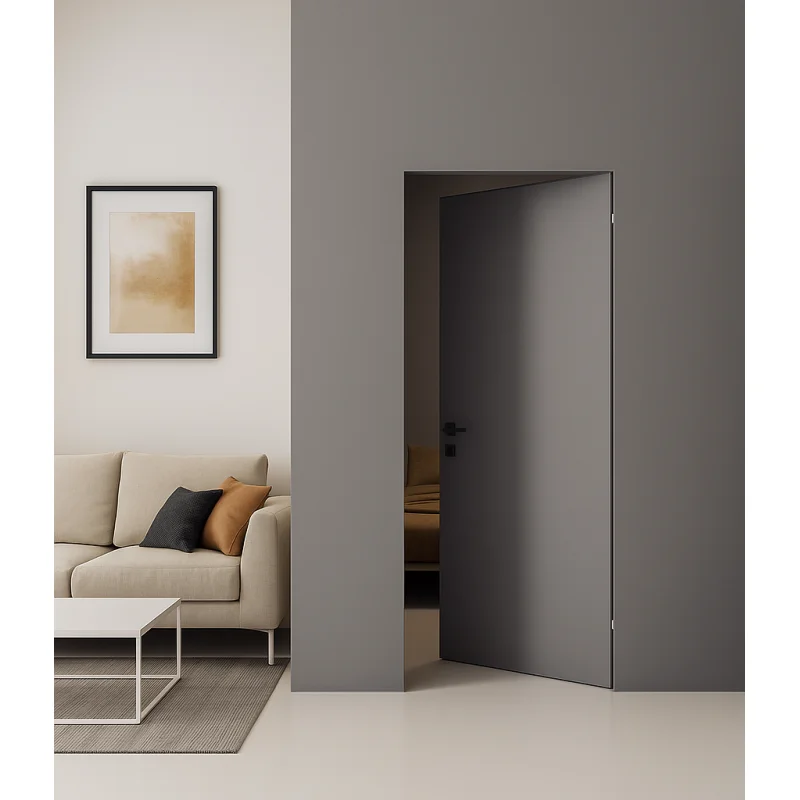 Zestaw Drzwi ukryte + Ościeżnica Sara Uni Lewe 80 cm do ma