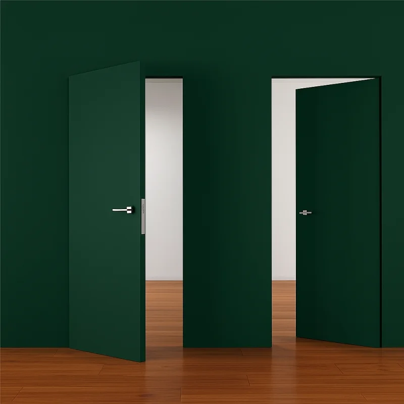 Zestaw Drzwi ukryte + Ościeżnica Sara Uni Lewe 80 cm do ma