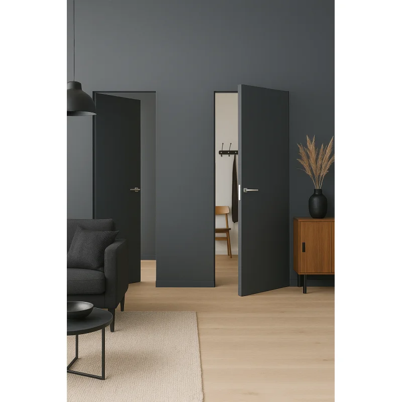Zestaw Drzwi ukryte + Ościeżnica Sara Uni Prawa 90 cm do m