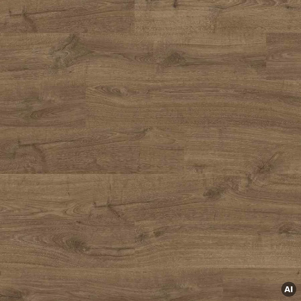Panele Podłogowe Dąb Newcastle Brązowy EL3582 AC4 8 mm, Panele podłogowe, Eligna, Quick-Step