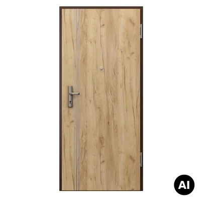 Drzwi Techniczne Akustyczne 42dB intarsje 3