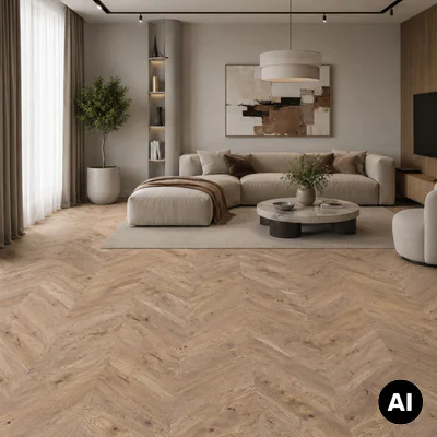 Podłoga drewniana Dąb Serene Jodła Francuska 14 mm, 1WV000005
