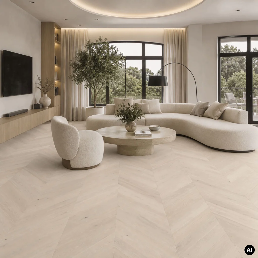 Podłoga drewniana Dąb Trivor Jodła Francuska 14 mm, 1WV000002, Deska barlinecka, Classico Line - Jodła Francuska, Barlinek
