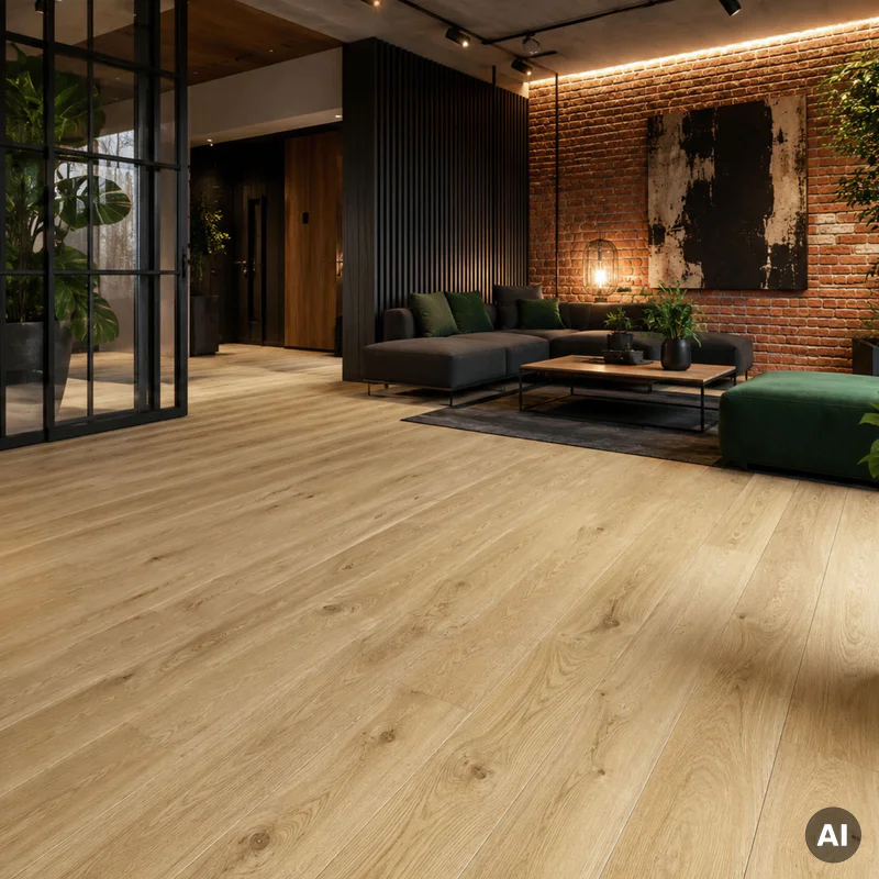 Podłoga drewniana Dąb Bright Grande Naturalny 14 mm, BC1-D