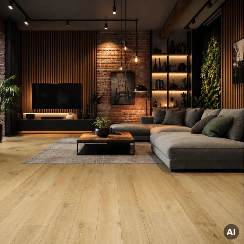 Podłoga drewniana Dąb Bright Grande Naturalny 14 mm, BC1-D