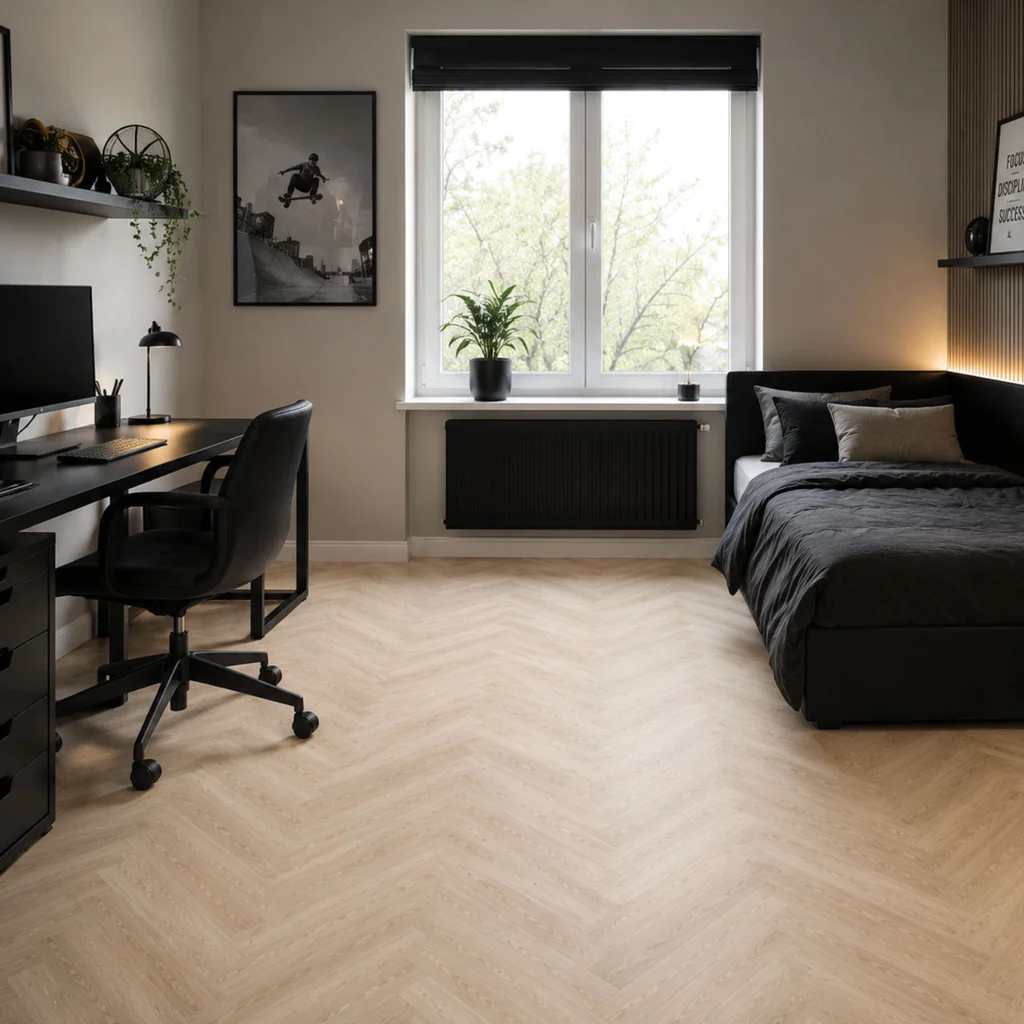 Panele winylowe SPC LVT Jodełka Dąb Harlow CA158 Klasa 33 5 mm TAK, Panele winylowe, Amaron Herringbone, Arbiton