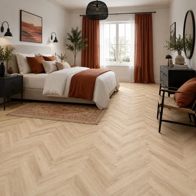 Panele winylowe SPC LVT Jodełka Dąb Harlow CA158 Klasa 33 5 mm TAK