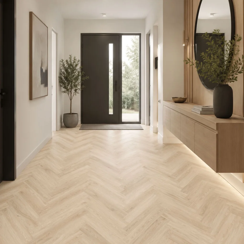 Panele winylowe SPC LVT Jodełka Dąb Harlow CA158 Klasa 33 5 mm TAK, Panele winylowe, Amaron Herringbone, Arbiton