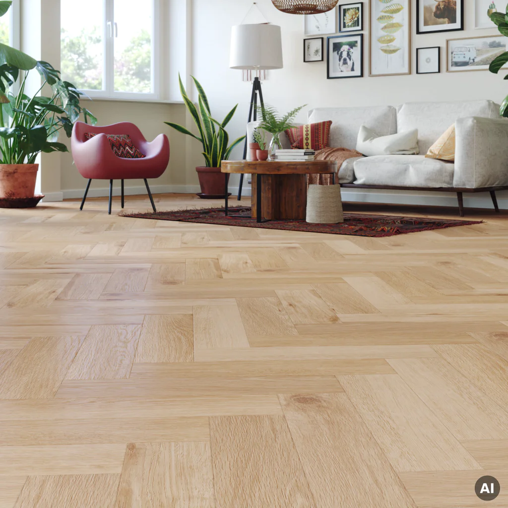 Panele winylowe SPC LVT Jodełka Dąb Wembley Klasa 33 5 mm TAK, CA159, Panele winylowe, Amaron Herringbone, Arbiton