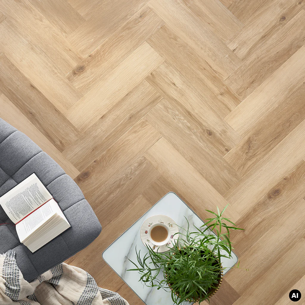 Panele winylowe SPC LVT Jodełka Dąb Wembley CA159 Klasa 33 5 mm TAK, Panele winylowe, Amaron Herringbone, Arbiton