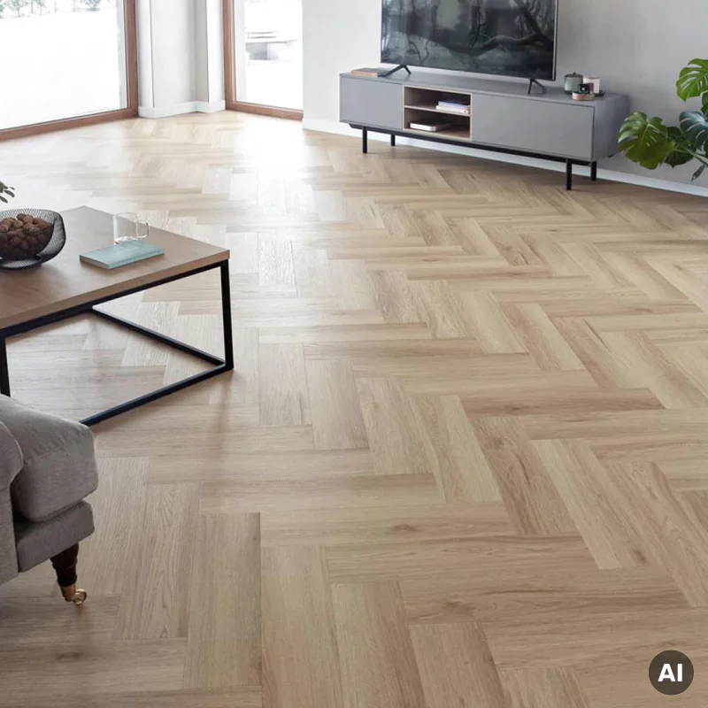 Panele winylowe SPC LVT Jodełka Dąb Wembley Klasa 33 5 mm 