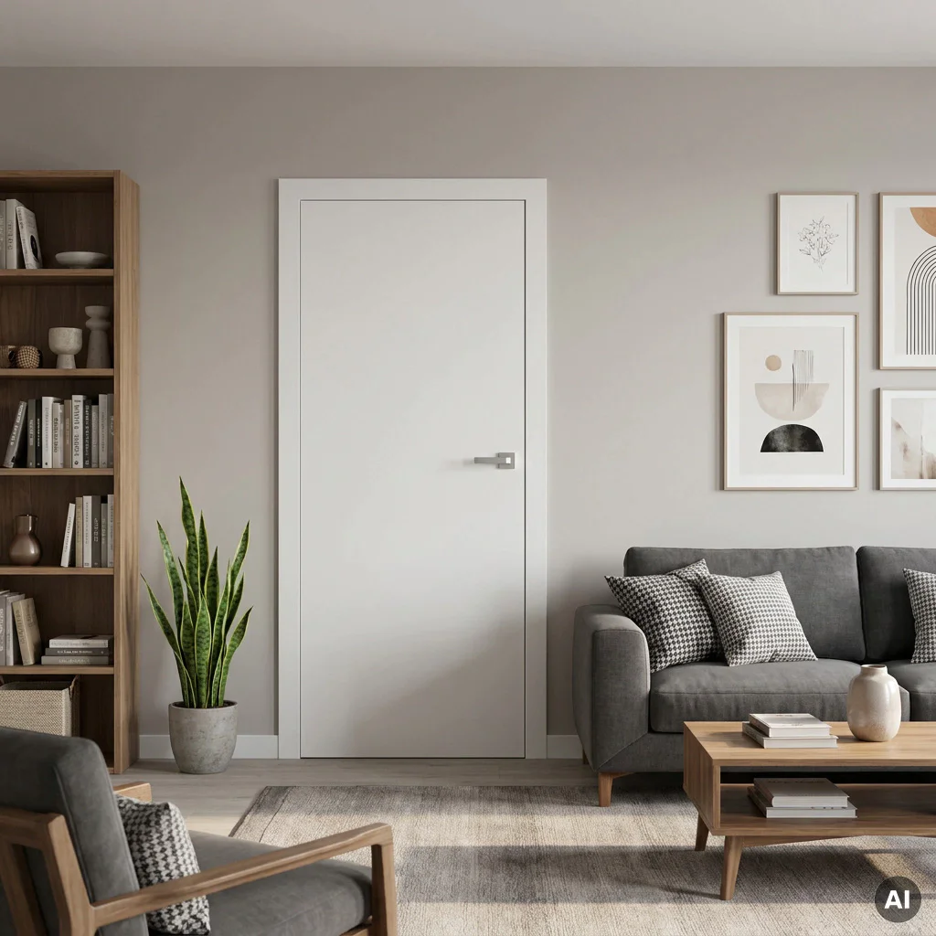 Drzwi Porta VECTOR Premium T Lewe 80cm bezprzylgowe, SPAPMT0L08UBI0A7U0H000, Drzwi wewnętrzne, PORTA VECTOR PREMIUM, PORTA