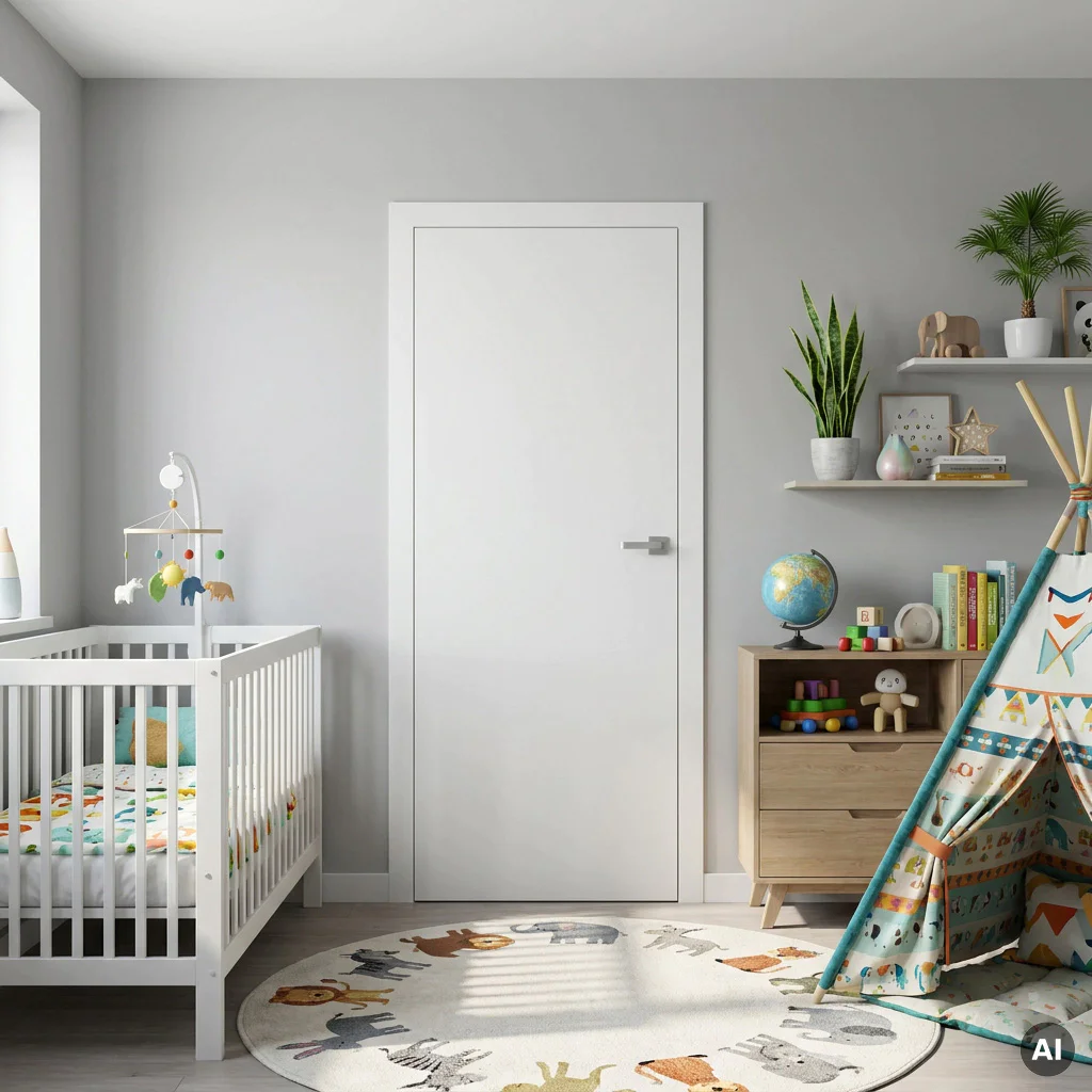 Drzwi Porta VECTOR Premium T Lewe 80cm bezprzylgowe, SPAPMT0L08UBI0A7U0H000, Drzwi wewnętrzne, PORTA VECTOR PREMIUM, PORTA