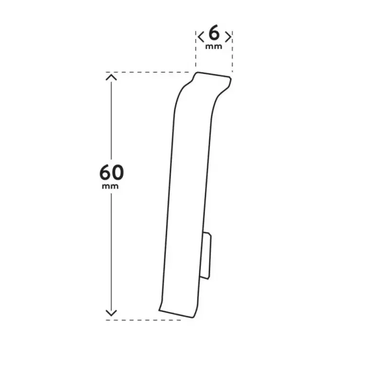 Łącznik VIGO 60 Biały, 5905167826157 - 2