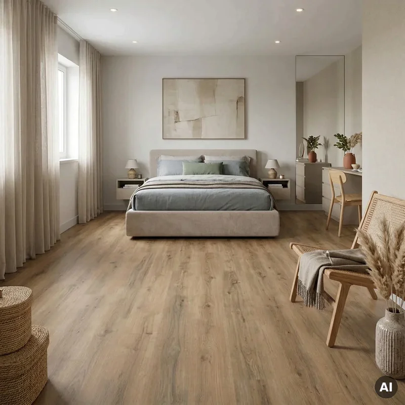 Panele Winylowe SPC LVT Honey z podkładem DOU-602-IB Klasa