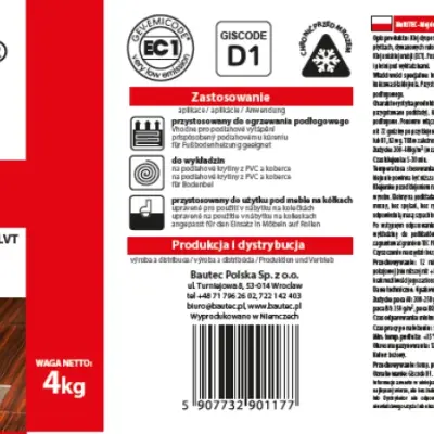 Klej do winyli Multi Tec 4kg BT-MT4