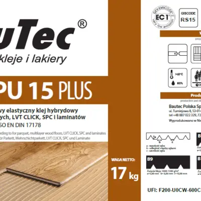 Klej do drewna BauTec TEC SPU 15 PLUS 17kg  BauTec TEC SPU-15P, tec