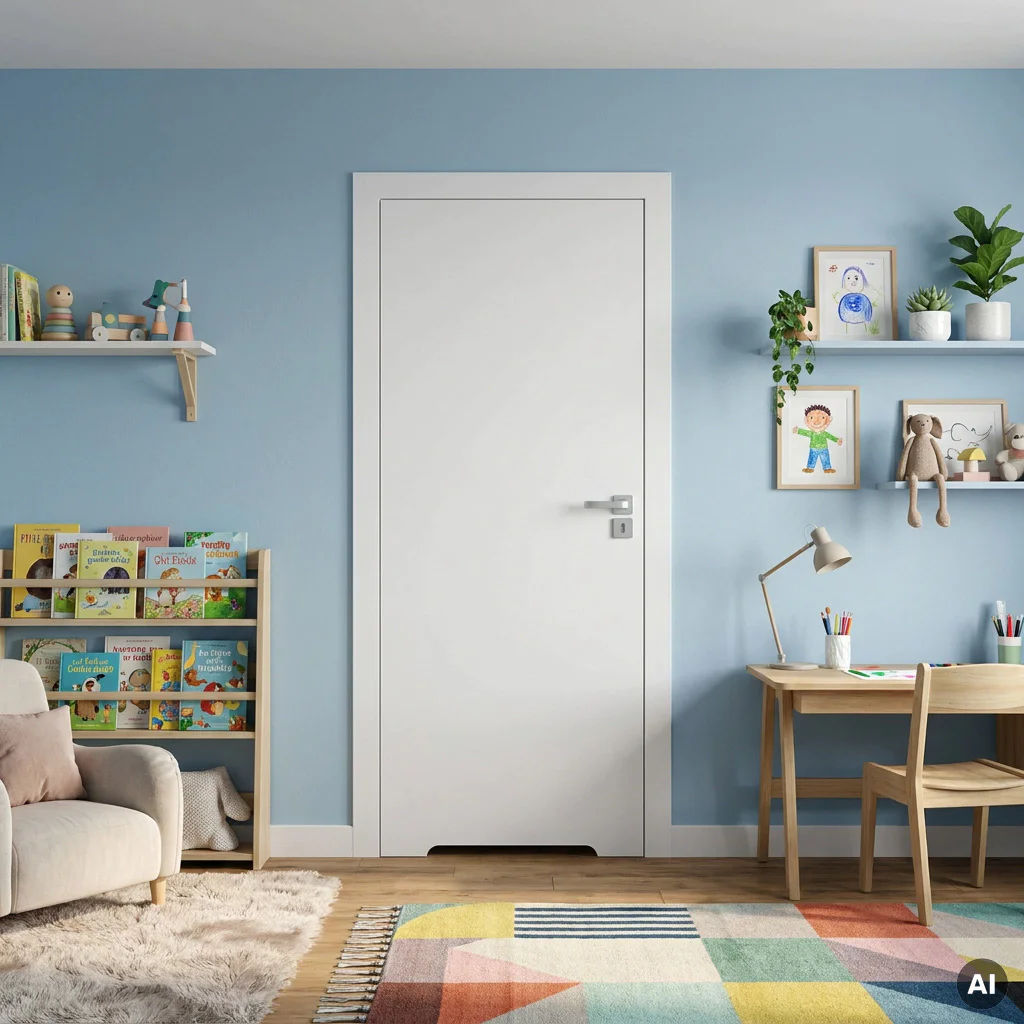 Drzwi Porta VECTOR Premium T WC Lewe 80cm bezprzylgowe, SPAPMT0L08UBIWAYU0H000, Drzwi wewnętrzne, PORTA VECTOR PREMIUM, PORTA