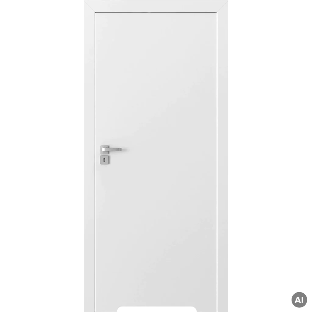 Drzwi Porta VECTOR Premium T WC Prawe 80cm bezprzylgowe, SPAPMT0P08UBIWAYU0H000, Drzwi wewnętrzne, PORTA VECTOR PREMIUM, PORTA