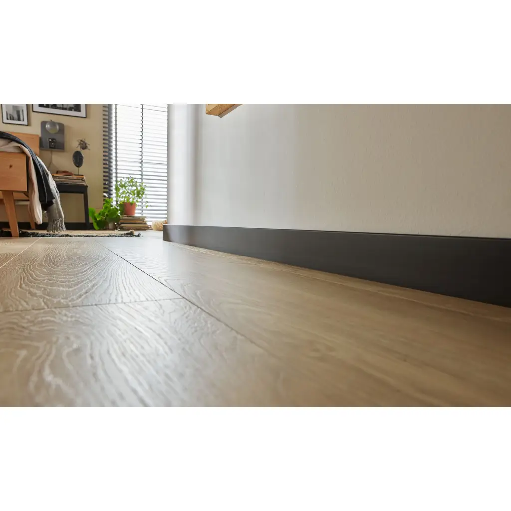 Listwa Espumo 206 Czarna 2,4 m, 206 ESP206 2.4, Listwy przypodłogowe, Espumo, VOX