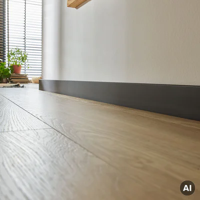 Listwa przypodłogowa Espumo 206 Czarna 2,4 m, 206 ESP206 2.4