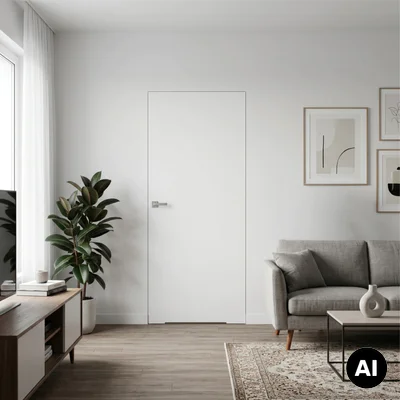 Drzwi Sara Eco 2 bezprzylgowe ukryte prawe WC 80 cm, 5901316049859