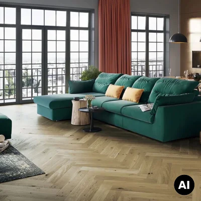 Podłoga drewniana Dąb Toffee Jodła Klasyczna 14 mm, 1WC000017
