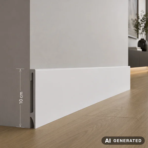 Listwa przypodłogowa Espumo 401 Biała 2,4 m, 401 ESP401 2.