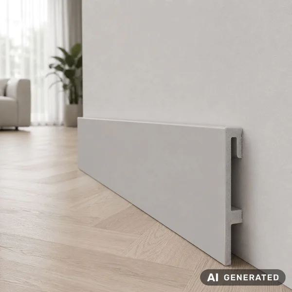 Listwa przypodłogowa Espumo 202 Jasnoszara 2,4 m, 202 ESP20