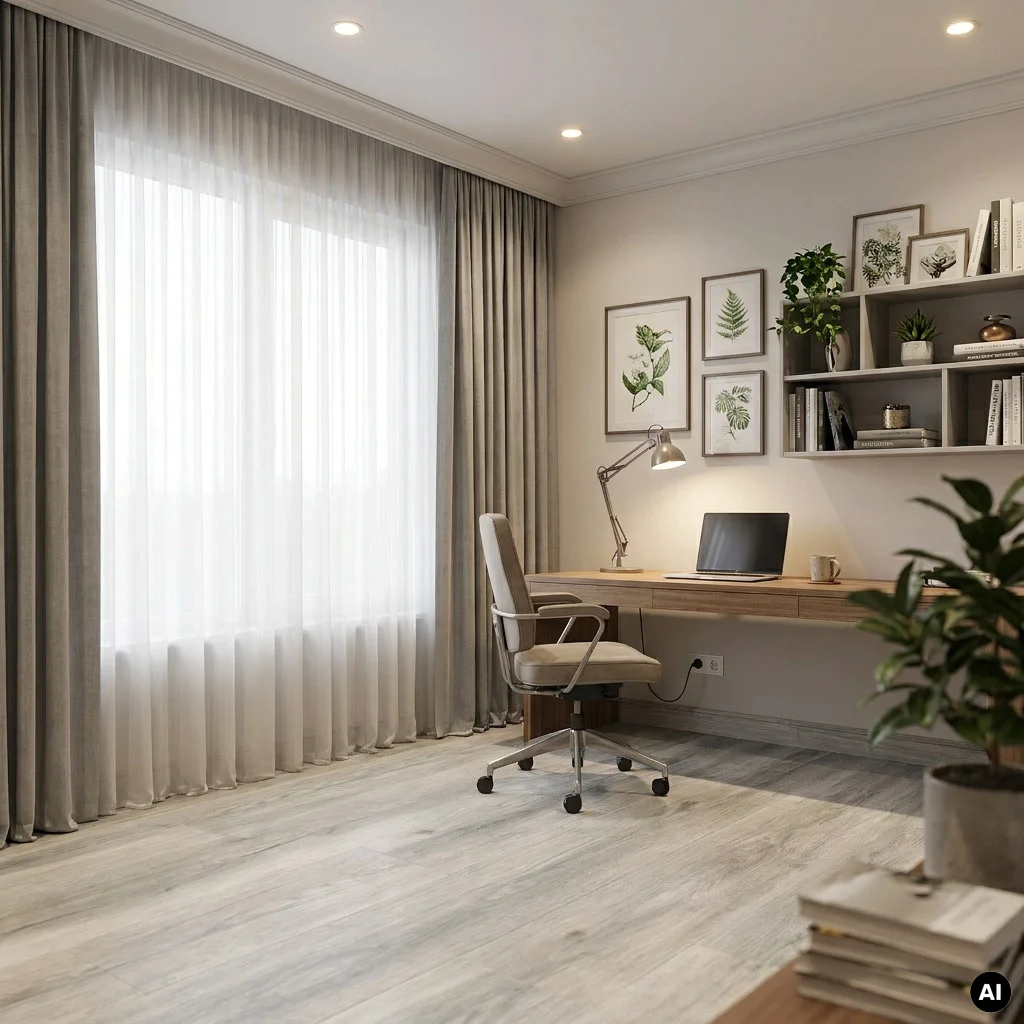 Panele Winylowe SPC LVT Dusty Grey z podkładem DOU-603-IB Klasa 33 5 mm, Panele winylowe, Douro + Podkład, Douro