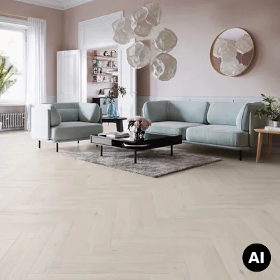 Podłoga drewniana Dąb Cappuccino Jodła Klasyczna 14 mm, 1WC000001