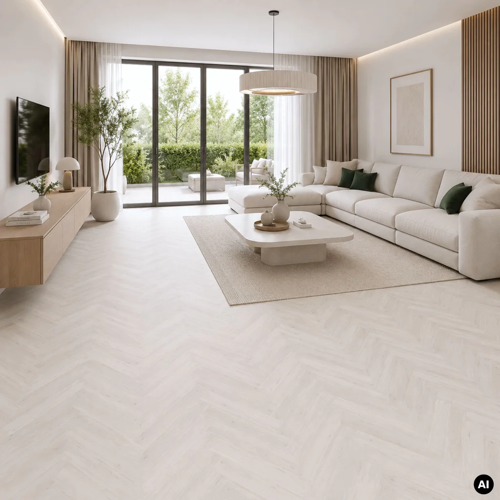 Podłoga drewniana Dąb Cappuccino Jodła Klasyczna 14 mm, 1WC000001, Deska barlinecka, Classico Line - Jodła Klasyczna, Barlinek