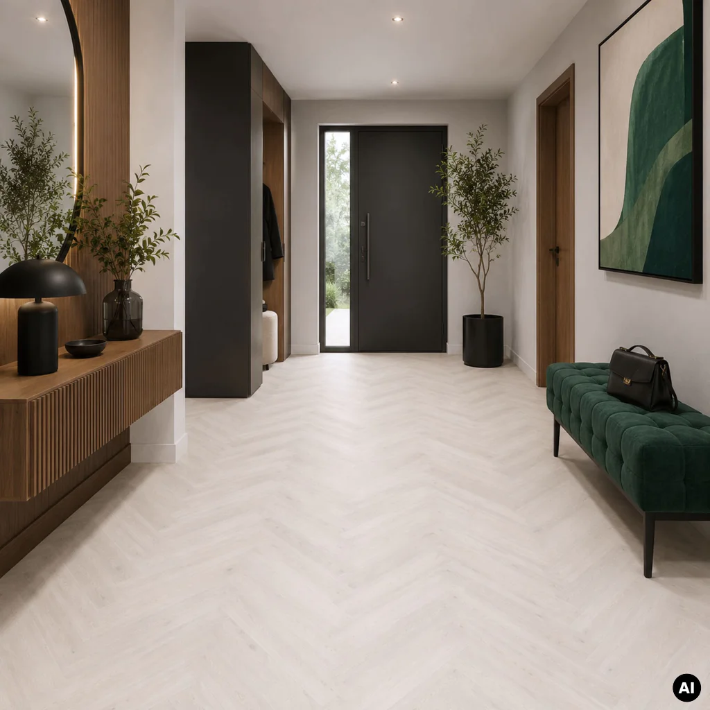Podłoga drewniana Dąb Cappuccino Jodła Klasyczna 14 mm, 1WC000001, Deska barlinecka, Classico Line - Jodła Klasyczna, Barlinek
