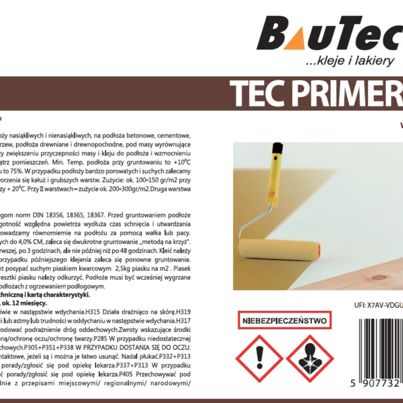 Grunt poliuretanowy BauTec Primer PU 5kg 1077-41PRIM - 4