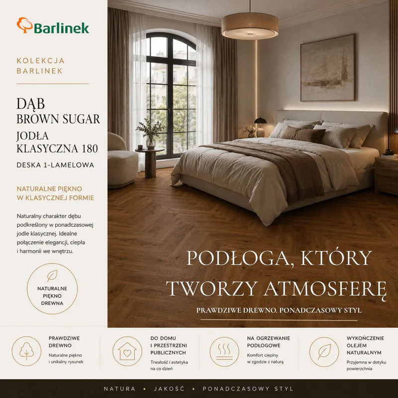Dąb Brown Sugar Jodła Klasyczna 180 BLC-DBE1-L05-CGR-A1418