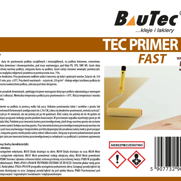 Grunt poliuretanowy BauTec PRIMER PU Fast 5 kg, 1077-43PRIM 