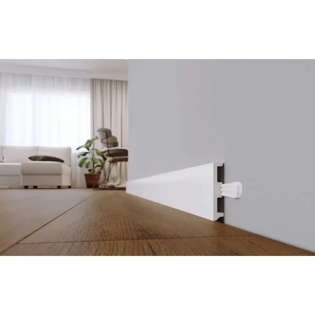 Listwa przypodłogowa STIQ XL Biała ST810, 5905167839881, Listwy przypodłogowe, STIQ XL Mono, Arbiton