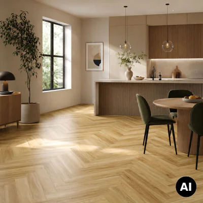 Podłoga drewniana Dąb Bright Jodła Klasyczna 14 mm, 1WC000016