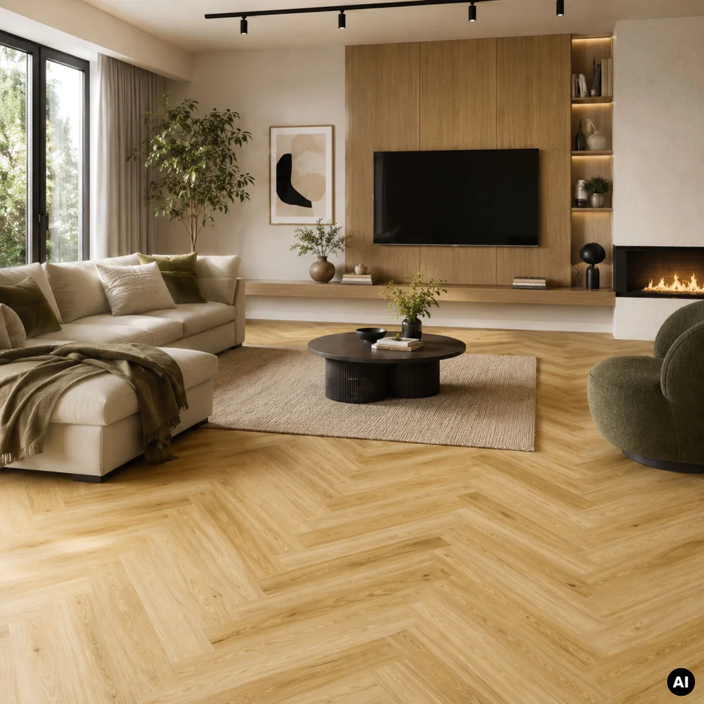Podłoga drewniana Dąb Bright Jodła Klasyczna 14 mm, 1WC000016, Deska barlinecka, Classico Line - Jodła Klasyczna, Barlinek