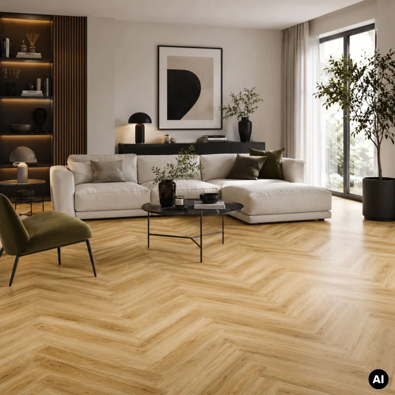 Podłoga drewniana Dąb Bright Jodła Klasyczna 14 mm, 1WC00