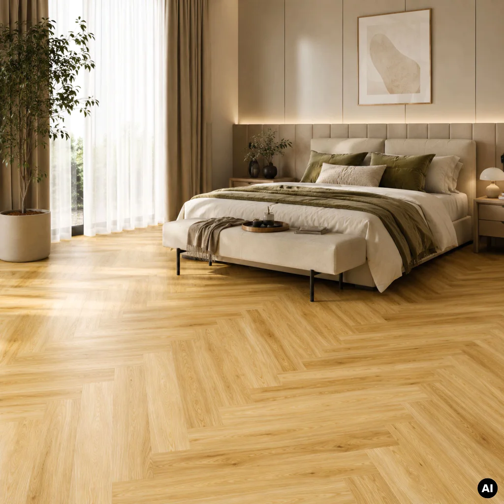 Podłoga drewniana Dąb Bright Jodła Klasyczna 14 mm, 1WC000016, Deska barlinecka, Classico Line - Jodła Klasyczna, Barlinek