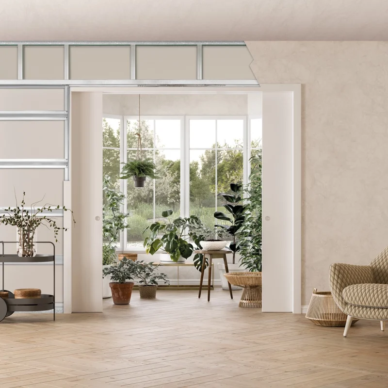 System Przesuwny kaseta klasyczna podwójna - 2