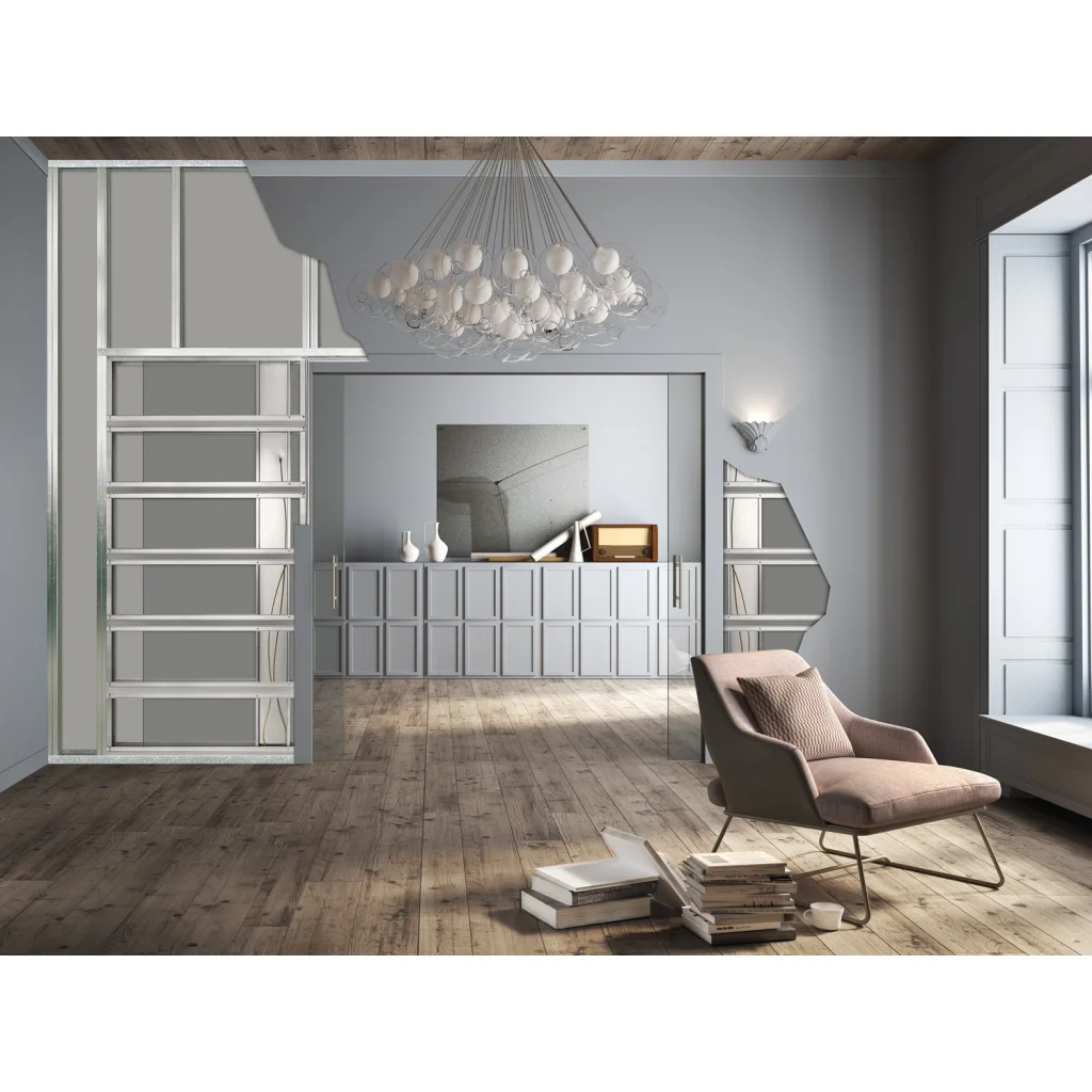 System Przesuwny kaseta Luce podwójna, Eclisse, System przesuwny, Eclisse