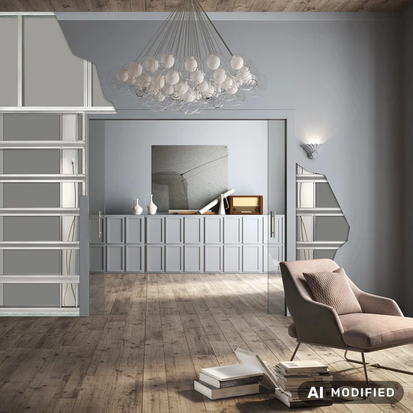 System Przesuwny kaseta Luce podwójna - 3