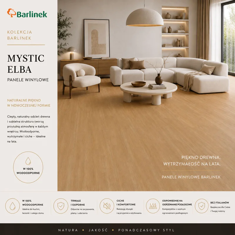 Panele Winylowe Mystic Elba V5ID-A31-MYS-12042M-142S Klasa 3