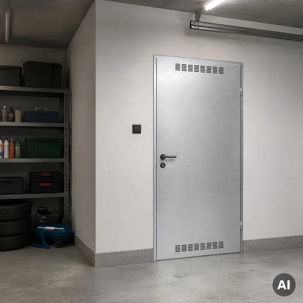 Drzwi uniwersalne metalowe Porta 80 model 2 , DNWPL2MU080000
