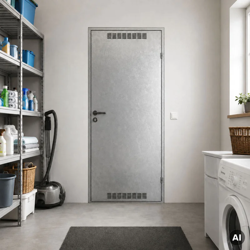 Drzwi uniwersalne metalowe Porta 80 model 2 , DNWPL2MU080000